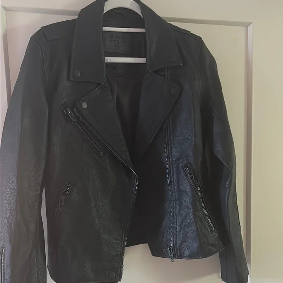 NWOT Blank NYC Faux Leather Moto Jacket - Picture 3 of 4